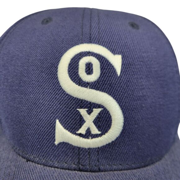 Vtg Chicago White Sox‎ American Needle Blue Baseball Cap Hat 7 1/2 Throwback - Picture 2 of 7
